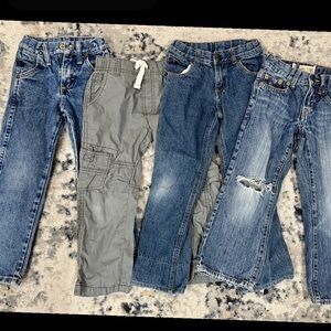 3/$20! Kids boys size 5 Wrangler Blue Jeans (FAR LEFT PAIR!)